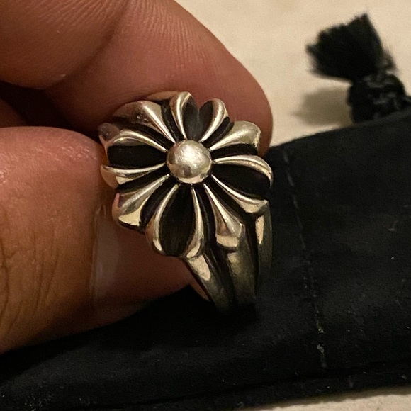 Chrome Hearts Other - Chrome Hearts Floral Gothic Cross Ring 2022